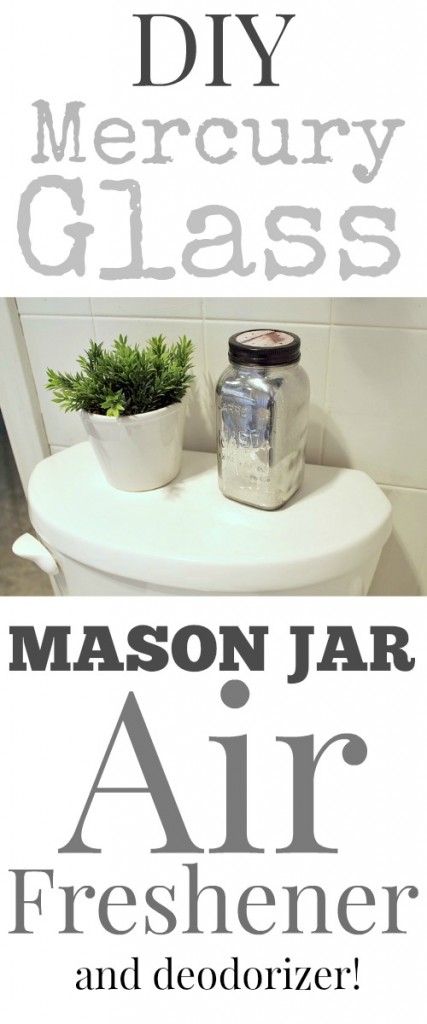 DIY Mercury Mason Jar Air Freshener