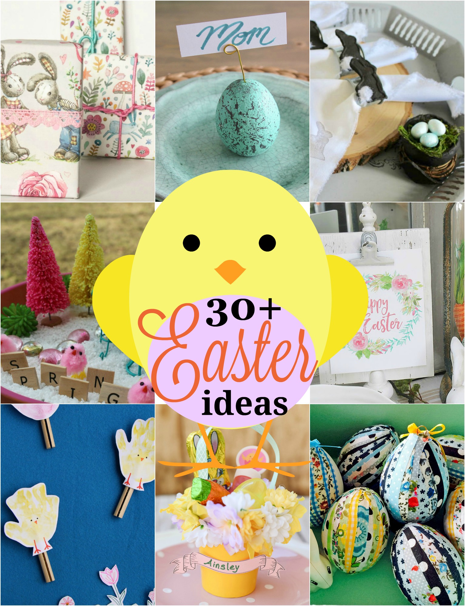 30+ Easter Craft and Decor Ideas