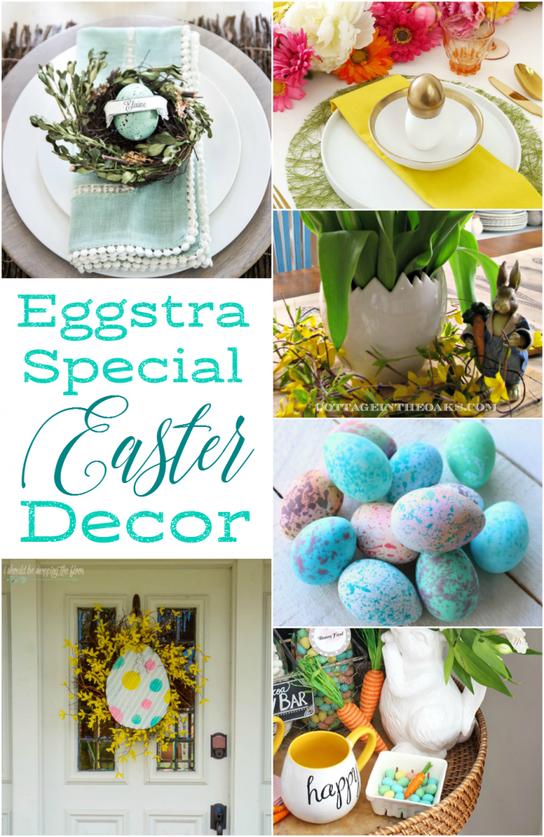 Egg Themed Easter Decor