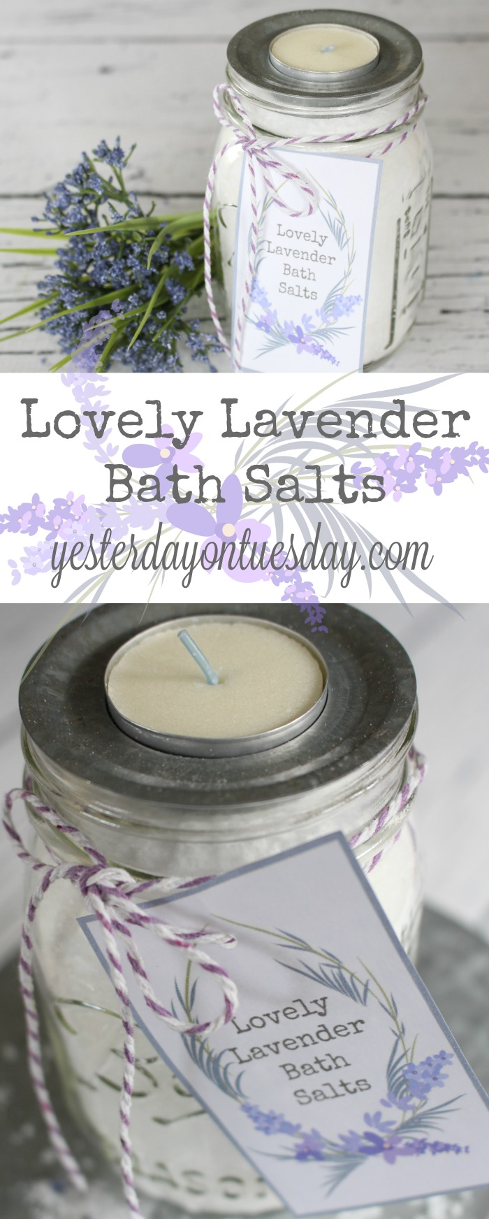Lovely Lavender Bath Salts