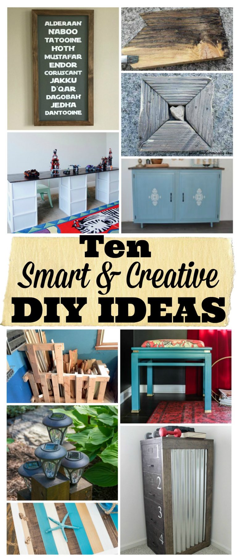 Ten Smart and Creative DIY Ideas