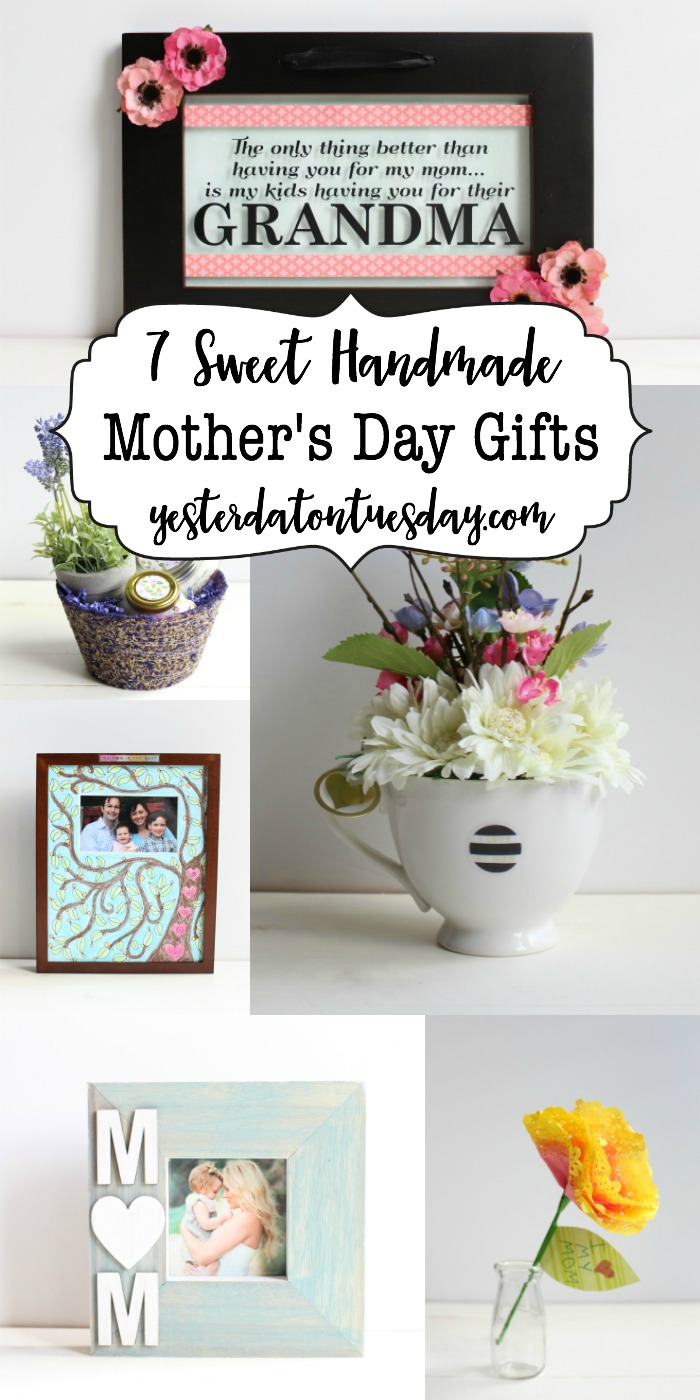 7 Sweet Handmade Mother’s Day Gifts