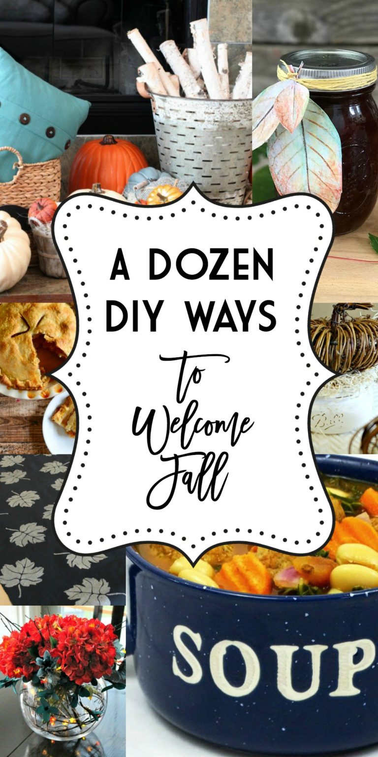 A Dozen DIY Ways to Welcome Fall