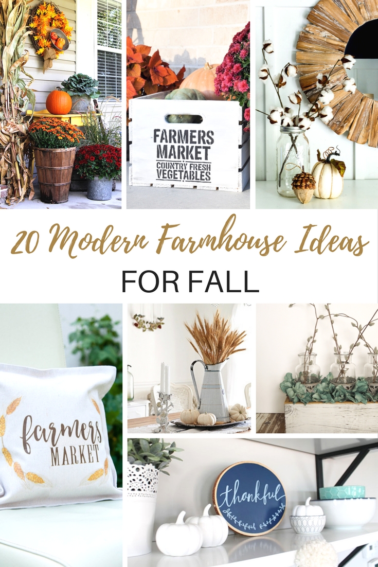 20 Modern Farmhouse Ideas for Fall