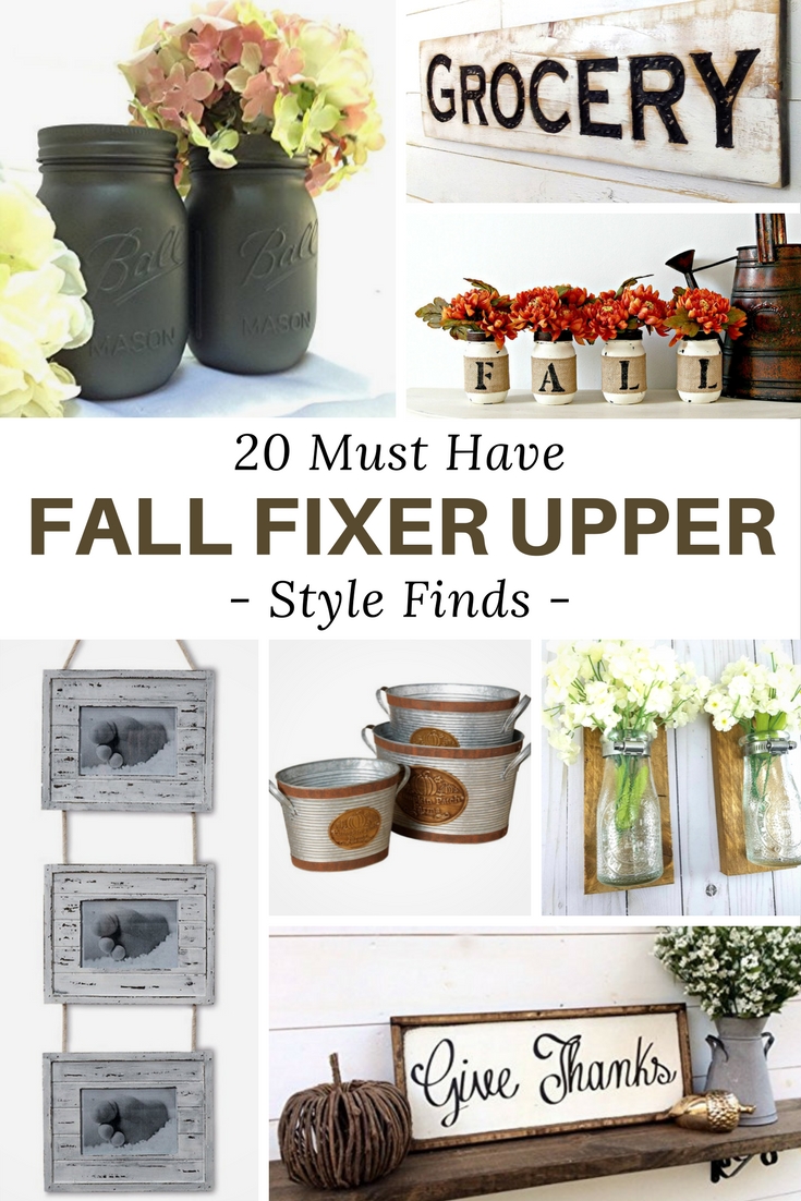 Must Have Fall Fixer Upper Style Finds