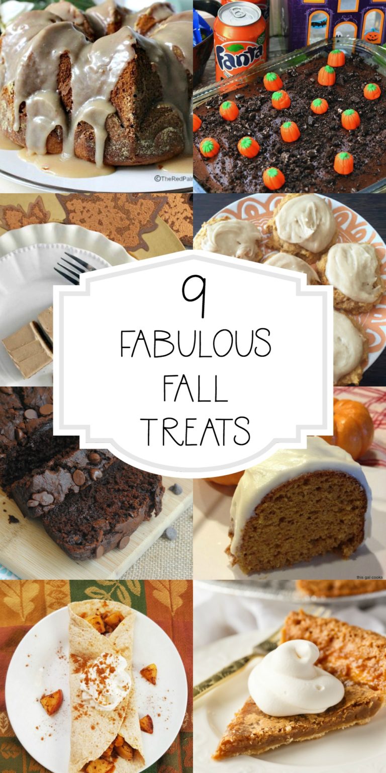 9 Fabulous Fall Treats