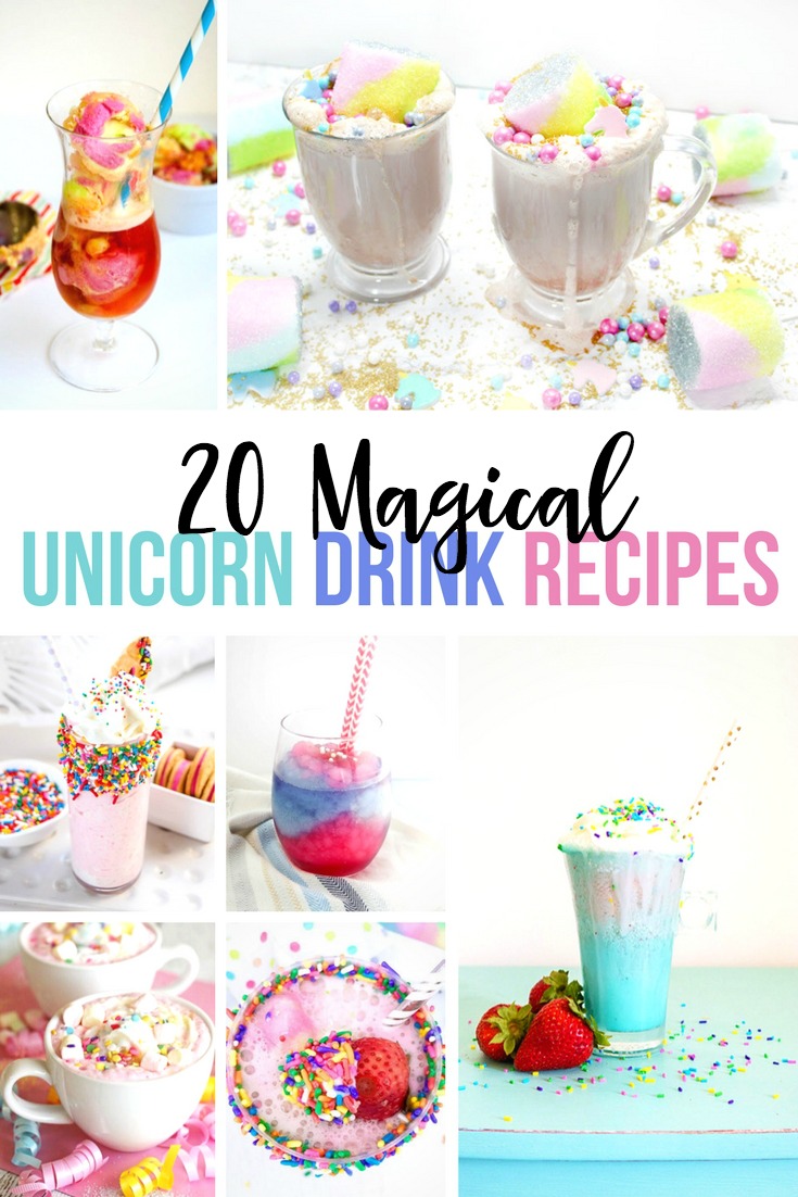 20 Magical Unicorn Drink Recipes