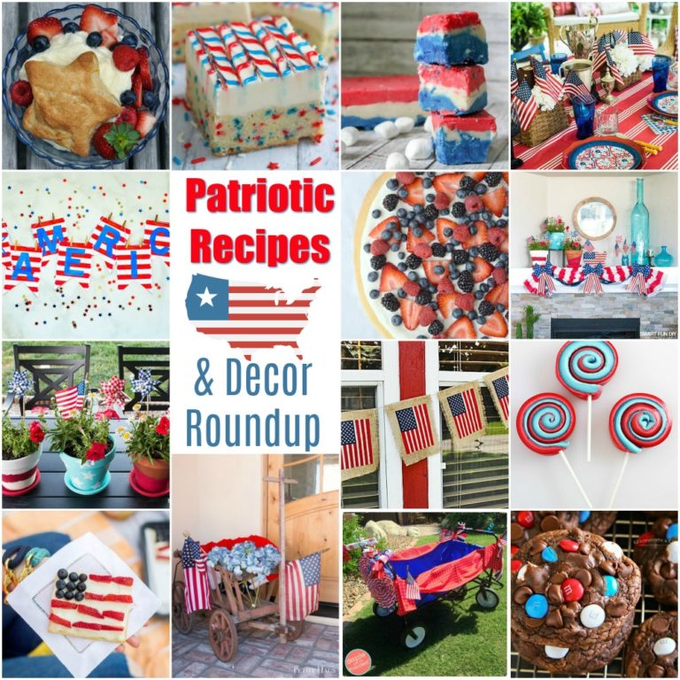 Patriotic Recipes and Decor