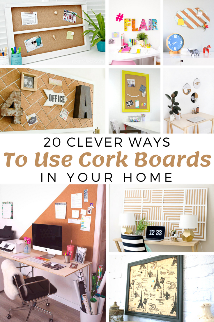 20 Ways to Use Cork Boards in Your Home