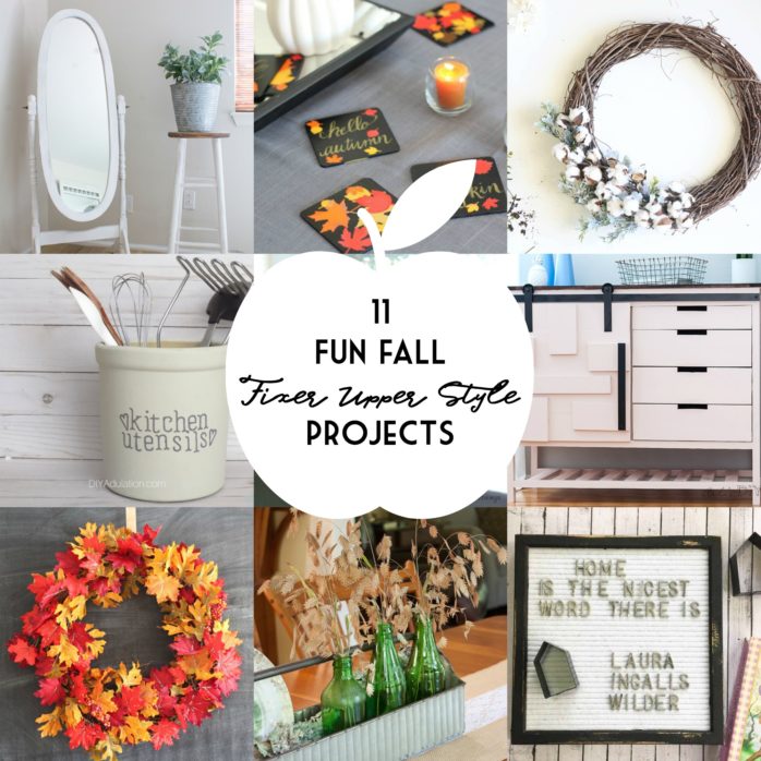 Fun Fall Fixer Upper Style Projects