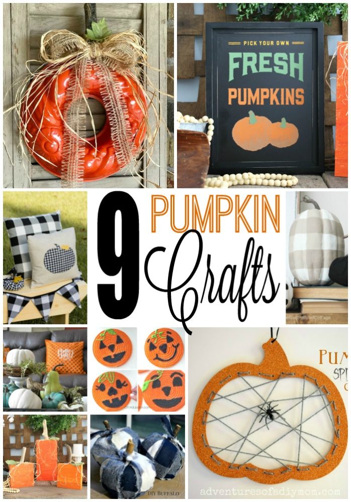 9 Pumpkin Crafts