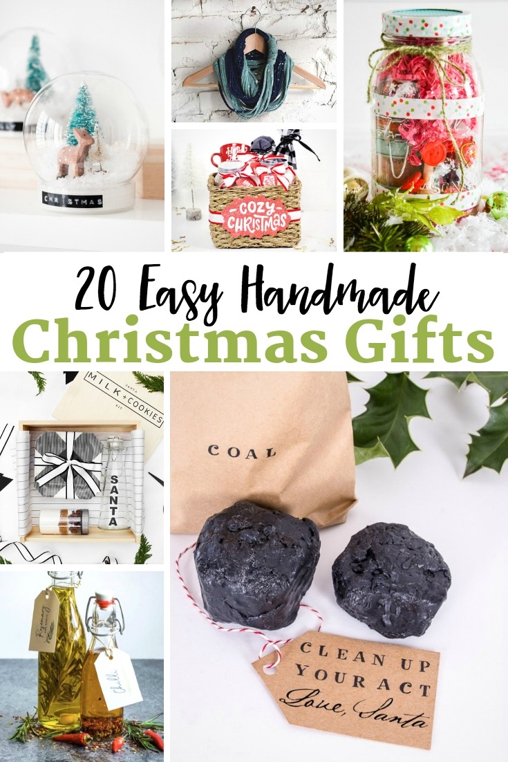 20 Easy Handmade Christmas Gifts