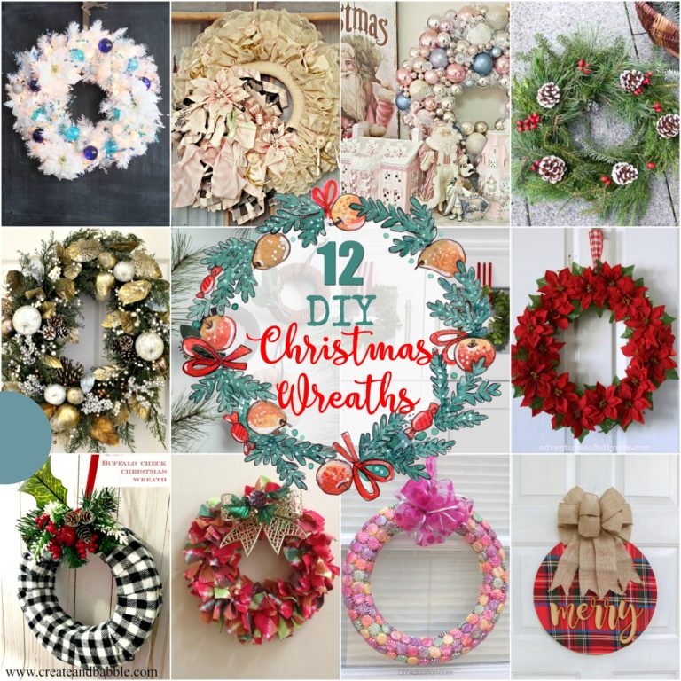12 Beautiful DIY Christmas Wreaths