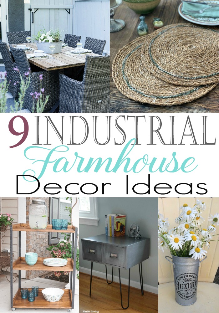 9 Industrial Farmhouse Decor Ideas