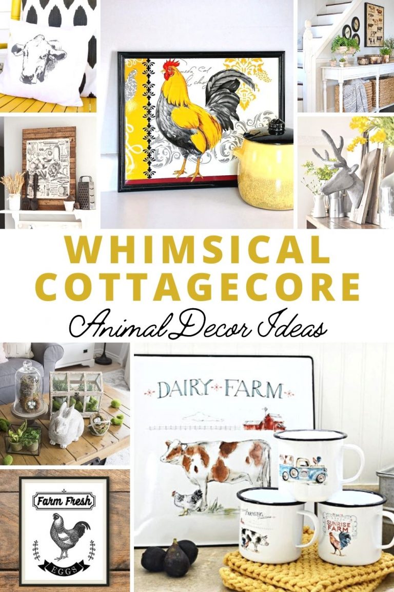 Whimsical Cottagecore Animal Decor Ideas