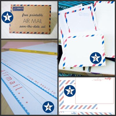 Free Airmail Printables