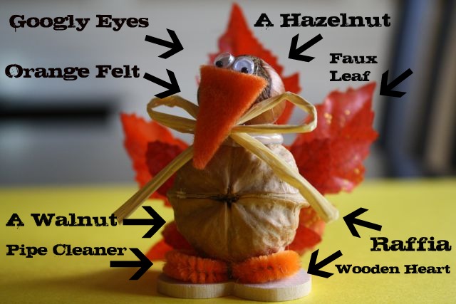 Craft Turkey - Yesterday on Tuesday #thanksgiving