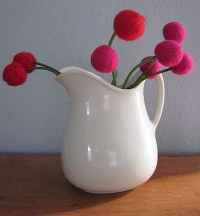 Felted flowers
