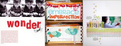 Free Scrapbook Class:  Embracing Imperfection