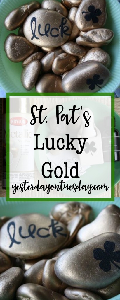 St. Pat's Lucky Gold: Festive decor projects for St. Patrick's Day, sure to bring you good luck!