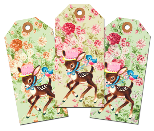 Wonderful Deer, Wedding, and Coffee Card printables