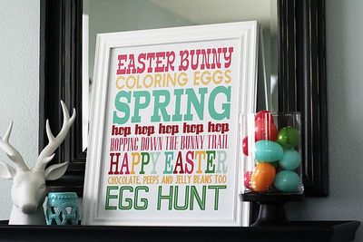 Pretty Easter Printables Roundup