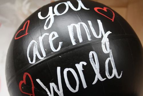 You are My World Globe - YoT #anniversaygifts #valentinesday