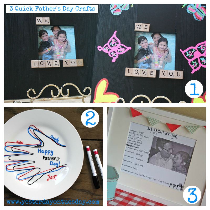 3 Quick Father’s Day Crafts