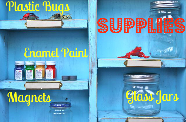 Supplies Magnetic Bug Jars-Yesterday on Tuesday