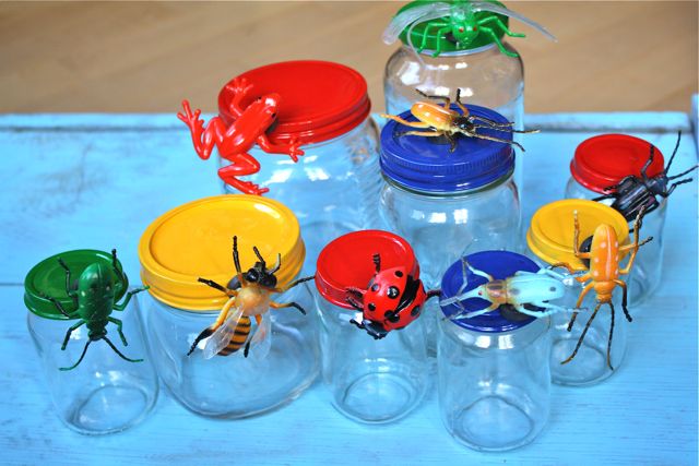 Finished Jars Magnetic Bug Jars for Storage - Yesterday on Tuesday