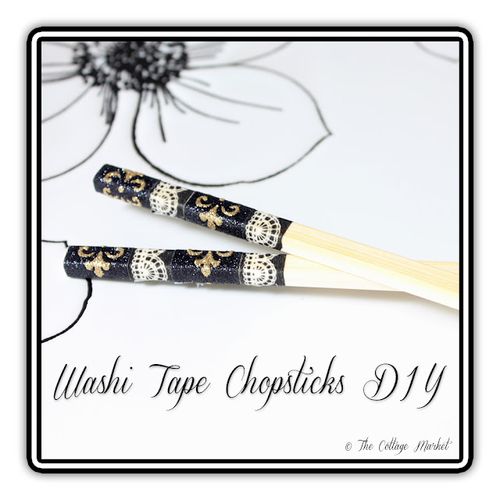 Washi tape chopsticks