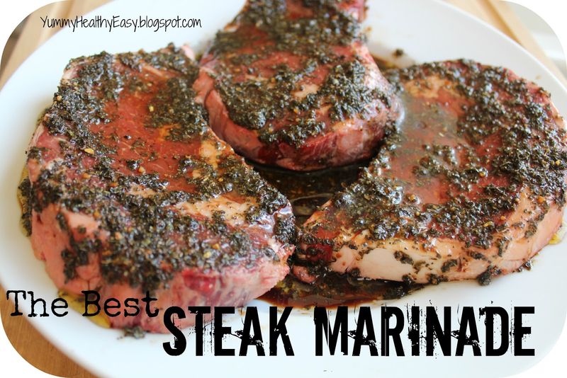 Steak marinade