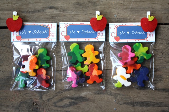 Cute Crayon Packages - Yesterday on Tuesday