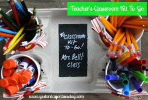 Teacher’s Classroom Supply Kit To-Go