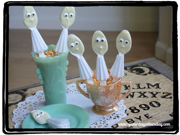 Ghostie Spoon Display - Yesterday on Tuesday