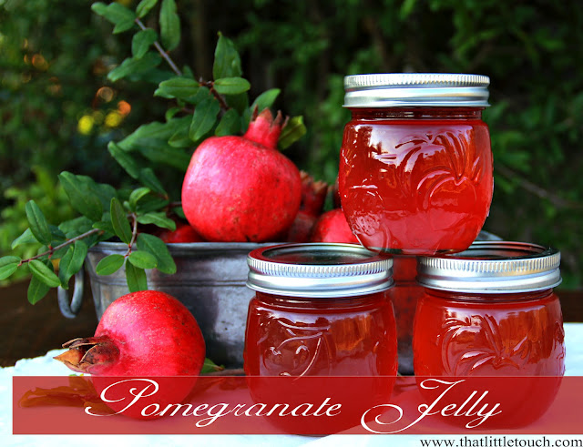 Pomegranate jelly