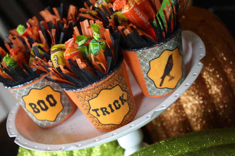 Free Halloween Treat Cup Printables - Yesterday on Tuesday