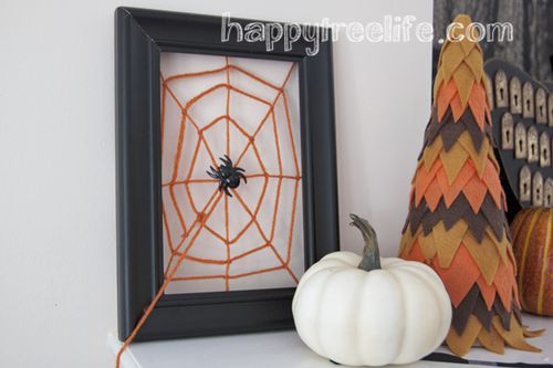 Halloweenmantelspiderweb