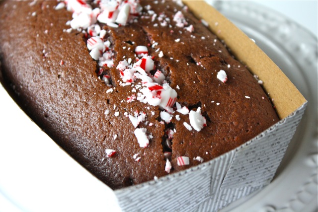 Chocolate Peppermint Loaf - Yesterday on Tuesday #peppermint #dessert