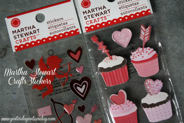 Martha Stewart Crafts - Yesterday on Tuesday #marthastewartcrafts #valentine's day