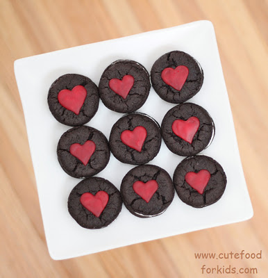 Oreo Cakesters for Valentines Day - Cute Food for Kids