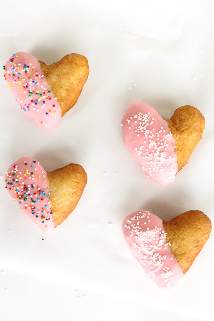 Heart Donuts - Sugar and Cloth
