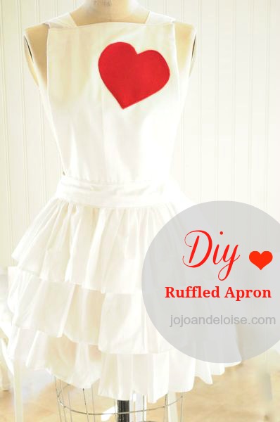 Ruffled apron