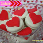 Simple Heart Cookies perfect for Valentine's Day #valentinesday