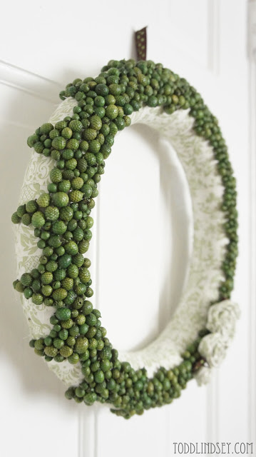 Acorn Rosette Wreath  - Todd and Lindsey