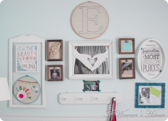 Bedroom Gallery Wall - One Woman's Haven