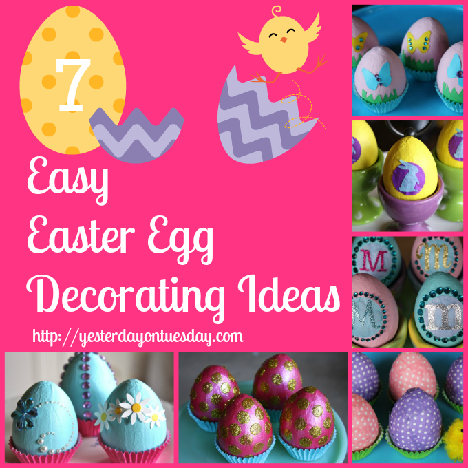 Simple and stunning Easter egg decorating ideas
