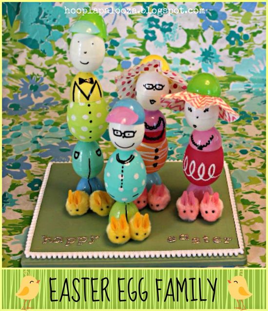 Using Easter eggs to craft a family