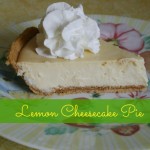 Delicious Lemon Cheesecake Pie
