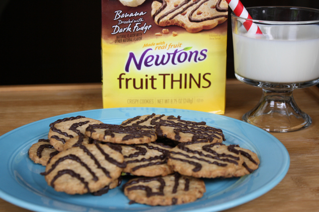 Newtons Fruit Things Banana Drizzled with Dark Fudge